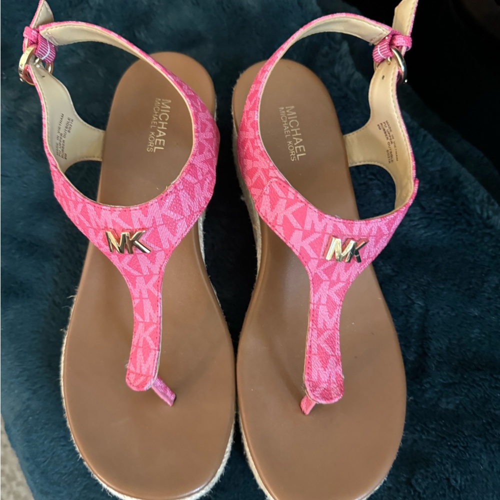Michael Kor’s Pink Laney Wedges